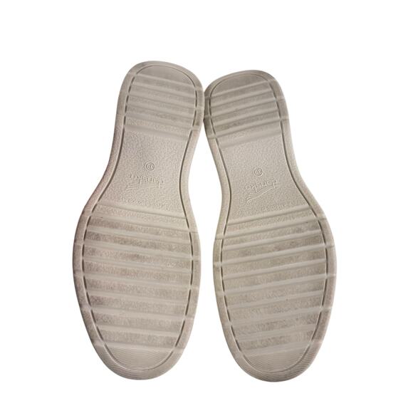 Dansko Rissa Ivory Nappa Casual Heeled Mary Jane Leather Sandals Size 39 8.5 9 - Picture 5 of 8